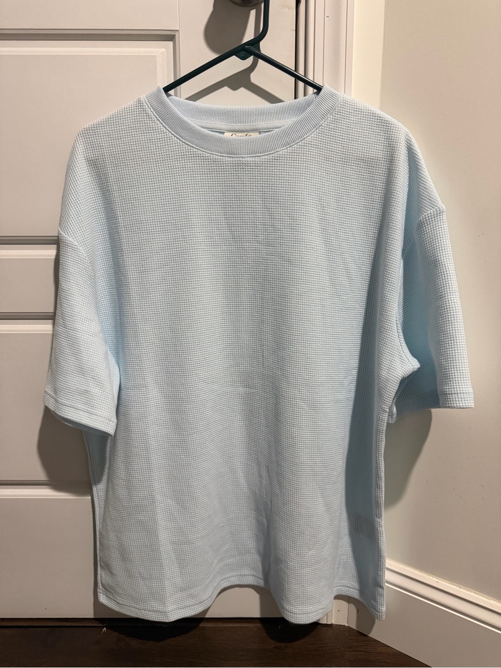Comfrt Waffle Lounge Set - Powder Blue - Unisex S - Picture 2 of 8